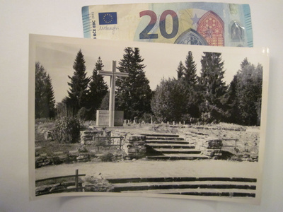 VANHA Postikortin Alkup. Valokuva Kiuruvesi 1950-l