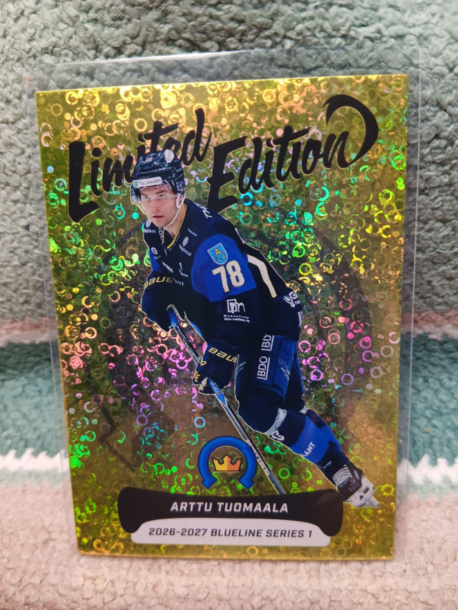 Arttu Tuomaala K-Espoo 26-27 Bluelinen Limited Yellow
