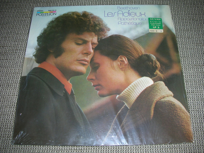 LP Beethoven les adieux appassionata