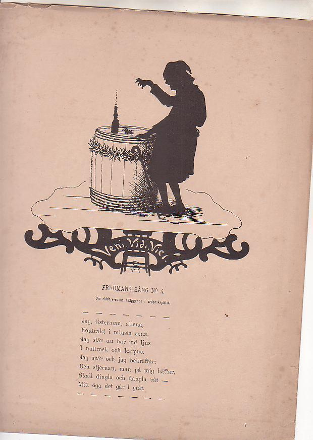 Bellmans Galleri , 1880, 2 irtosivua.