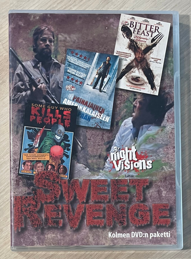 Night Visions: SWEET REVENGE -kokoelma (3DVD) *UUSI*