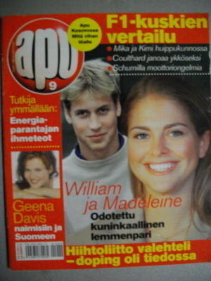 Apu lehti Nro 9/2001. (15.3)