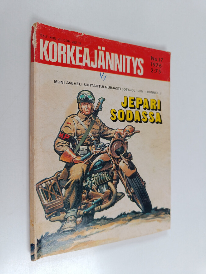 Korkeajännitys 17/1976 : Jepari sodassa
