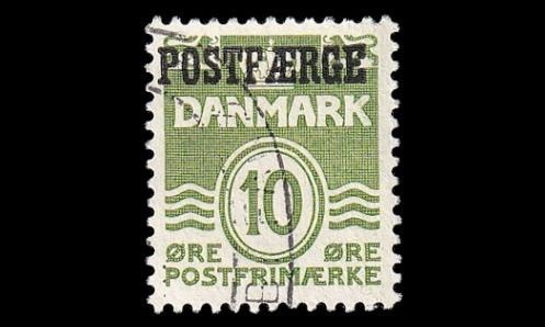 Tanska PF_35 o Aaltolinja 10 öre kell.vihreä (1953)