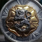 Upseeri merkki miekkoin. Halkaisija - 33 mm. Ilman nauha. - pikkukuva 5