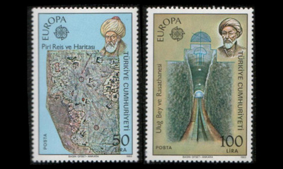 Turkki 2631-2 ** Europa suuret saavutukset (1983)