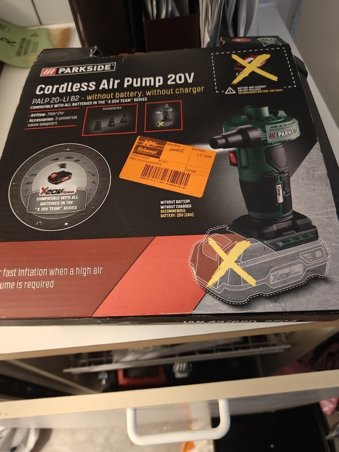 Air pump Parkside