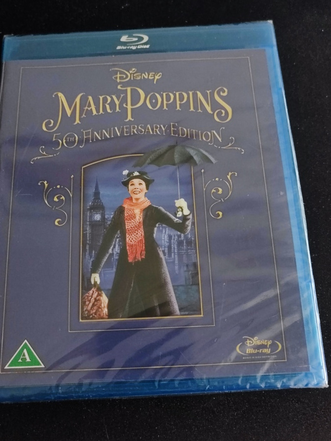 Mary Poppins UUSI BLU-RAY Julie Andrews Dick van Dyke