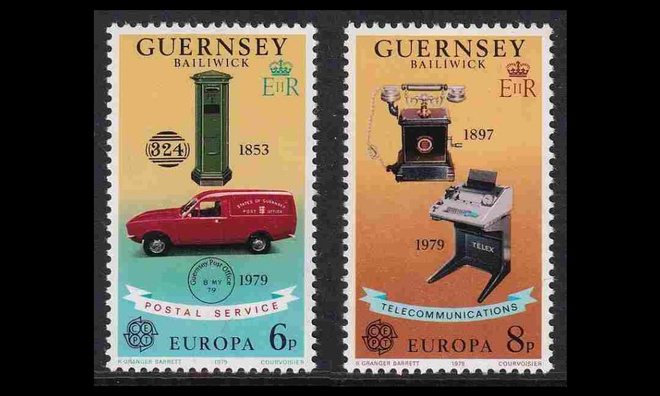 Guernsey 189-90 ** Europa posti- ja telehistoria (1979)