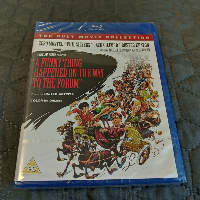 A Funny Thing Happened On The Way To The Forum blu-ray *muov
