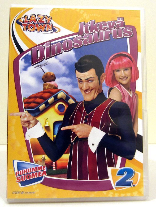 Lazy Town Itkevä Dinosaurus DVD nro. 2