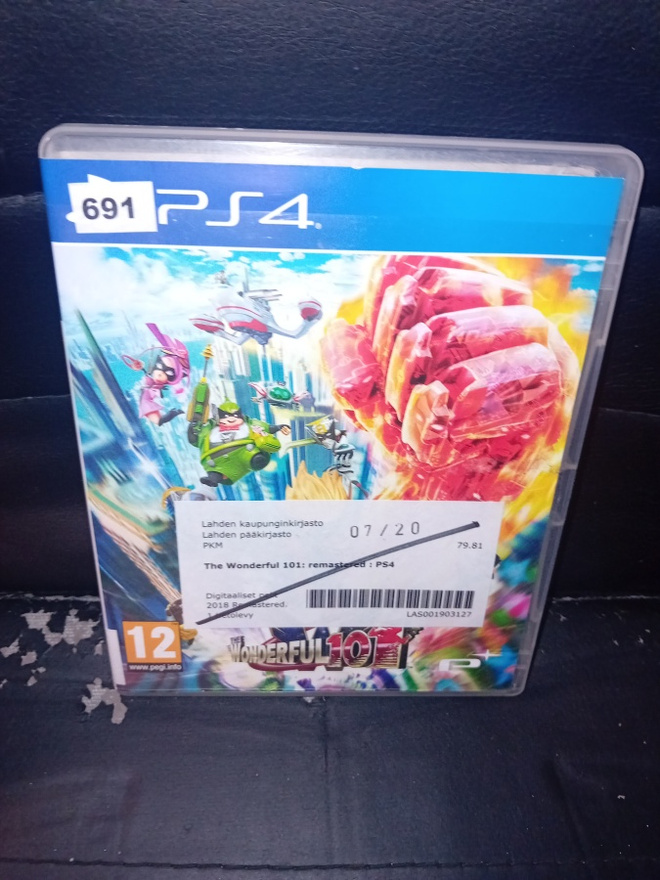 PS4 The Wonderful 101 Remastered ( SIS POSTIKULU )