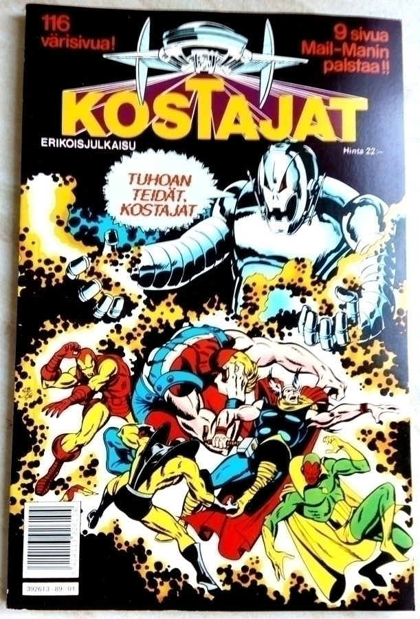 Kostajat Erikoisjulkaisu 1989 , lukematon