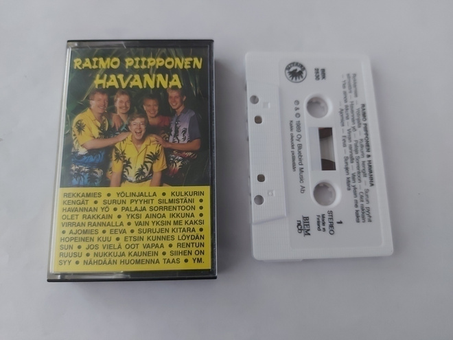 RAIMO PIIPPONEN ja HAVANNA c-kasetti ( Hyvä kunto )