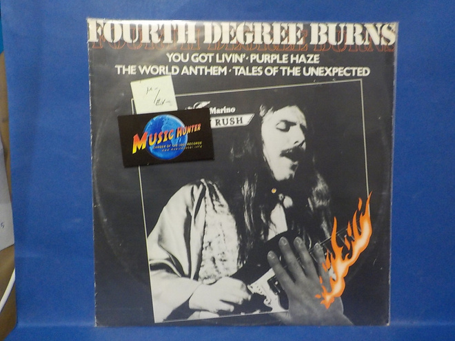 FRANK MARINO & MAHOGANY RUSH - FOURTH DEGREE BURNS M-/EX- LP