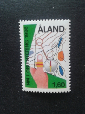 Åland 1986 suunnistuksen pm-kilpailut**