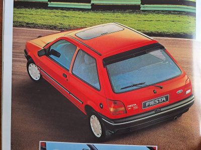 Ford Fiesta -esite, 1989