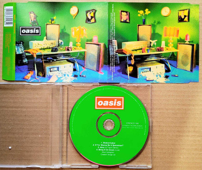 OASIS: Shakermaker – 4 biisin CD-Single/ -EP UK RI 1994/1996