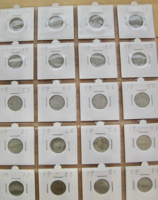 20 Kolikkoa CCCP 15 kop 1936 - 1982