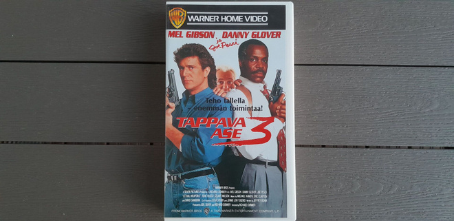 VHS: Tappava Ase 3 (Mel Gibson, Danny Glover 1992/?)