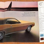 1971 Plymouth Barracuda esite - KUIN UUSI - 14 siv - 425 hv - pikkukuva 3
