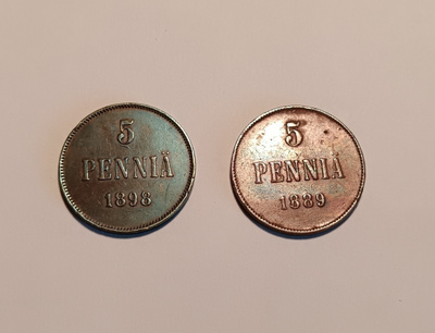 5 p 1889 ja 1898