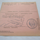 1937 ALAPITKÄ asemaleima postiennakolla - pikkukuva 1