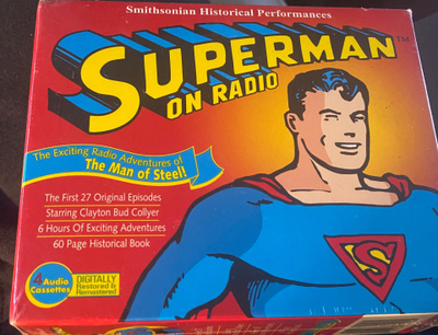Superman on Radio 4 C-kasettia UUSI