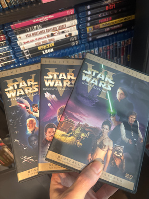 Tähtien sota / star wars trilogia limited edition (1977->)