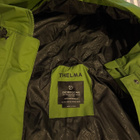 Didriksons Thelma Parka W kuoritakki, kirkkaanvihreä,koko 38 - pikkukuva 4