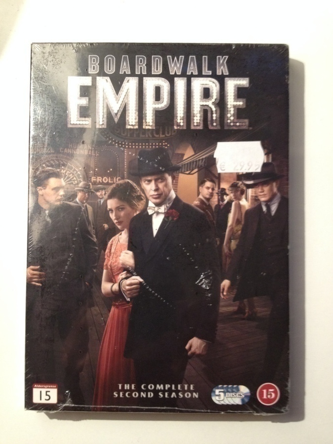 Boardwalk Empire : Kausi 2 (5DVD) uusi ja muoveissa