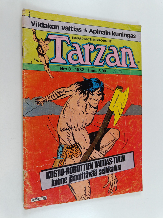 Edgar Rice Burroughs : Tarzan 8/1982