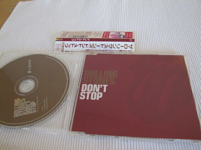 Rolling Stones Don't Stop cd ep japani 2002 obi