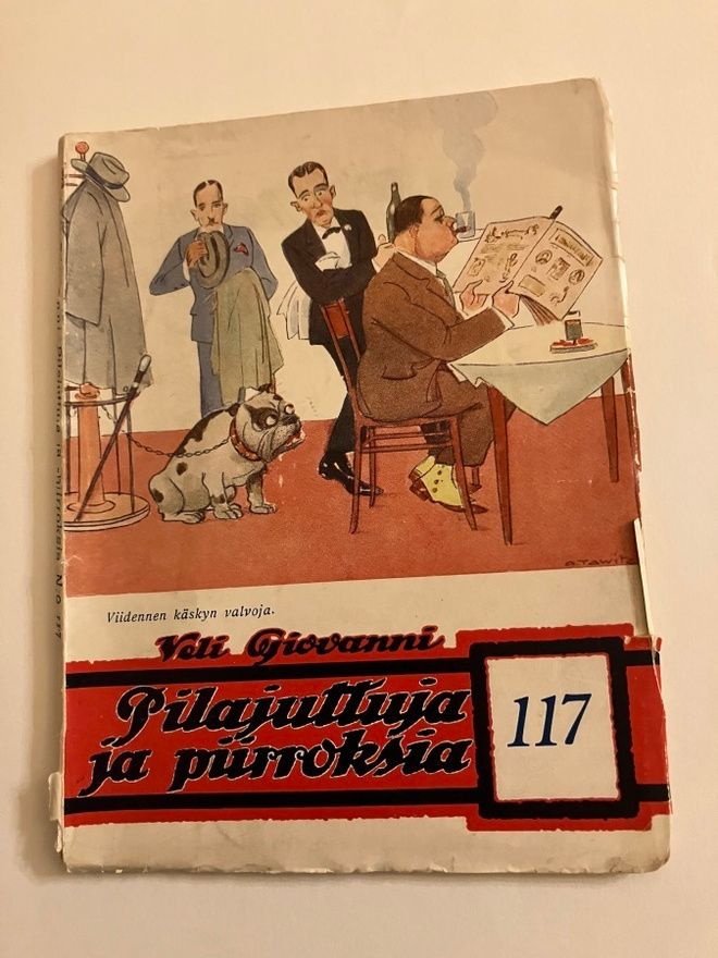 Veli Giovanni : Pilajuttuja ja piirroksia 117