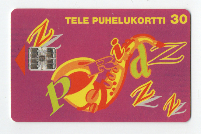 Puhelinkortti PORI JAZZ 15-23.7.1995