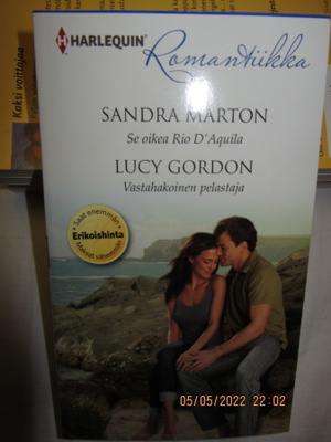 Harlequin Romantiikka tupla 45/2013 Marton & Gordon