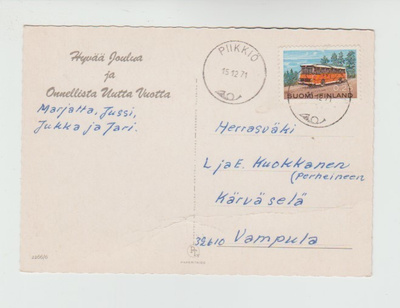 Postileima, PIIKKIÖ