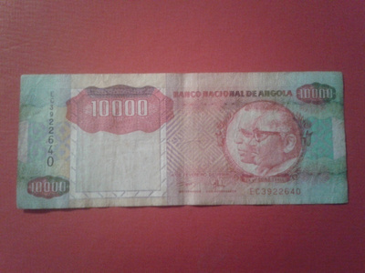 ANGOLA 10 000 KWANZAS 1991 (K15-S95)