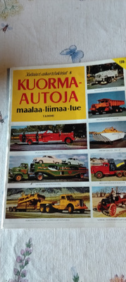 kuorma-autoja maalaa liimaa lue askatelukirja