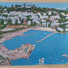 Helsinki, Lauttasaari, venelaiturit, asutusta, silta, ei p. - pikkukuva 1