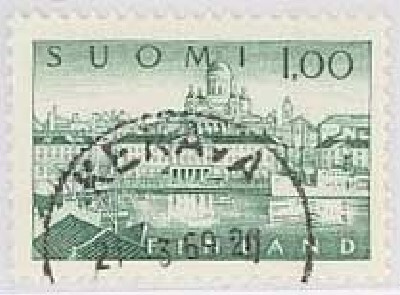 M63 1963  1,00 mk kaunis KERAVA -69