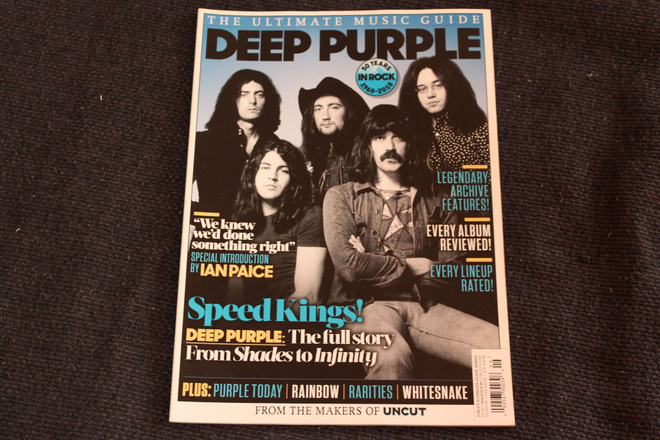 Uncut Deep Purple magazine lehti 2018
