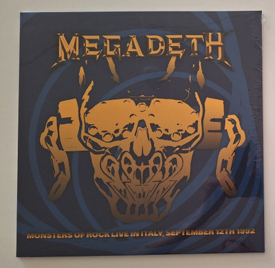 Megadeth Monsters Of Rock Live In Italy, September 1992 LP