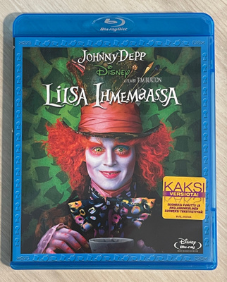 Tim Burton: LIISA IHMEMAASSA (2010) Johnny Depp (UUSI)