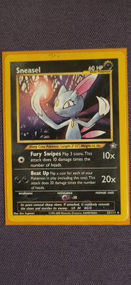 Sneasel (NG 25) Neo Genesis Rare card
