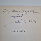 Toivo T. Kaila : Lapin sota (signeerattu, tekijän omiste) - pikkukuva 3