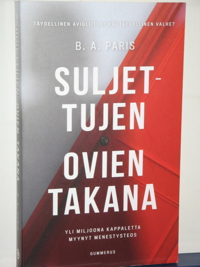 B. A. Paris : SULJETTUJEN OVIEN TAKANA