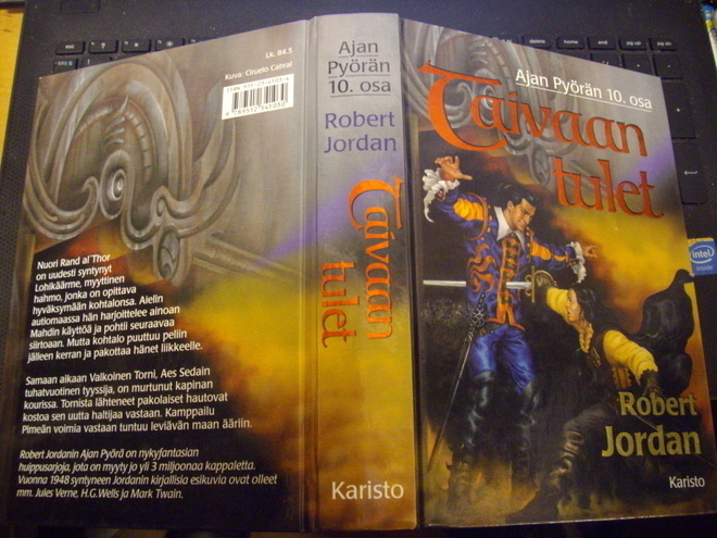 Robert Jordan Ajan Pyörä 10 Taivaan tulet (1.p.2000) SIS.PK