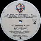 LARRY GRAHAM & CENTRAL STATION ~ My Radio Sure Sounds ~ LP - pikkukuva 5