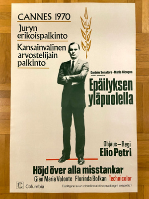 Vanha elokuvajuliste: Epäilyksen ulkopuolella